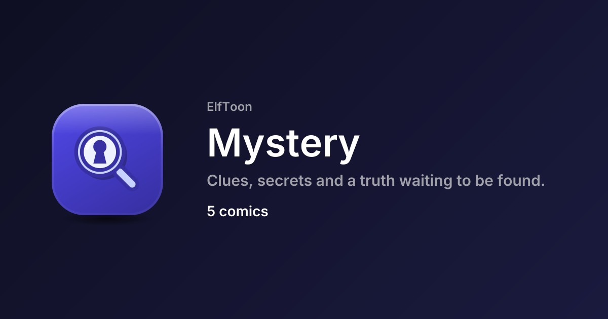 Mystery comics · Elf Toon
